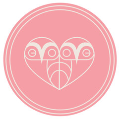 love bird wedding icons. Wedding anniversary invitations