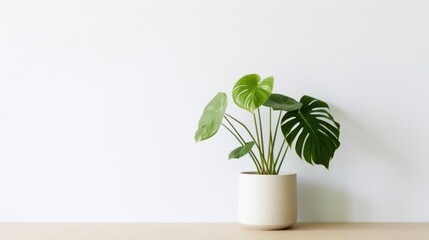 plant in a vase. Generative AI