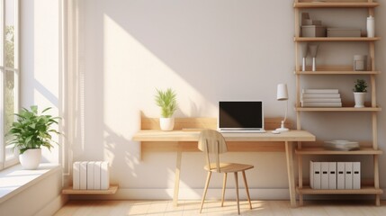 modern living room. Generative AI