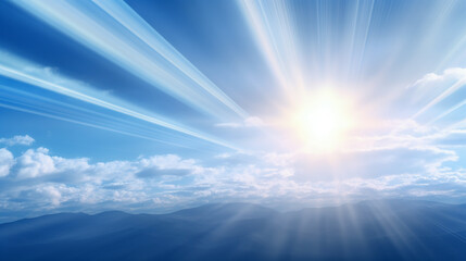 sun in the sky