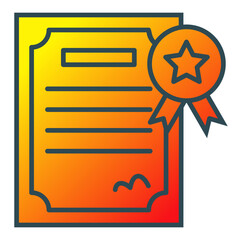Certificate Icon