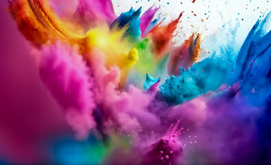 Un mare di colori arcobaleno.jpg - obrazy, fototapety, plakaty
