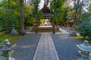 Fototapeta premium 京都 木嶋坐天照御魂神社（蚕の社）拝殿