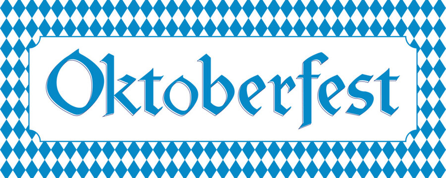Oktoberfest Lettering. Beer Festival Oktoberfest handwritten text.
