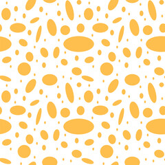 abstract pattern of yellow spots circles packaging social media websites sunny spring autumn pattern continuous repeating