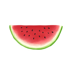Hydrating Delight: Fresh Watermelon Fruit Perfect for a Sweet and Summery Snack