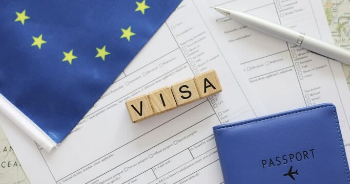 Important form to fill out for EU visa and passport. Moving residence permit to EU countries