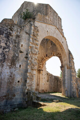 Fototapeta na wymiar Documentation of the Abbey of San Bruzio
