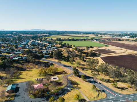Allan Bull Reserve playground and skate park in Singleton