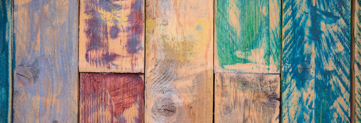 colorful wooden texture background