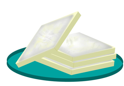 Indian Dessert Illustration - Kaju Katari - Diwali