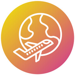 Travel Vector Icon Design Illustration