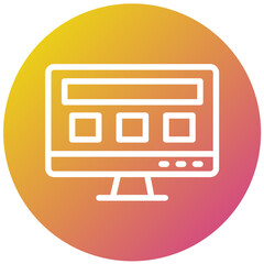 Ui design Vector Icon Design Illustration