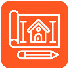 House plan Vector Icon Design Illustration
