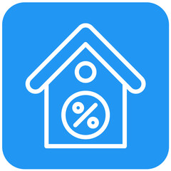 Percentage Vector Icon Design Illustration