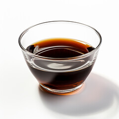Cup of tea isolated white background