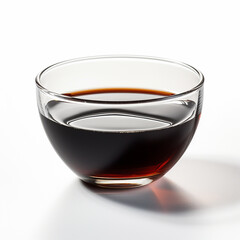 Cup of tea isolated white background