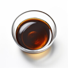 Cup of tea isolated white background