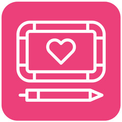 Magnetic board Vector Icon Design Illustration