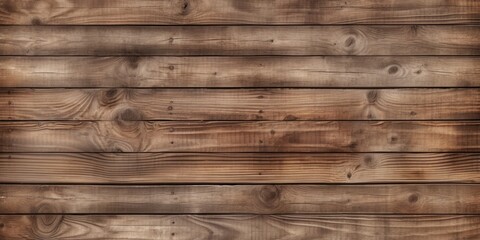 Naklejka premium Natural brown wooden background, Wood texture surface with old natural pattern, generative ai