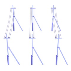 Electrical transmission tower pylon