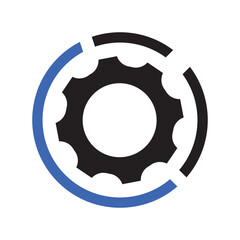 setting cogwheel icon
