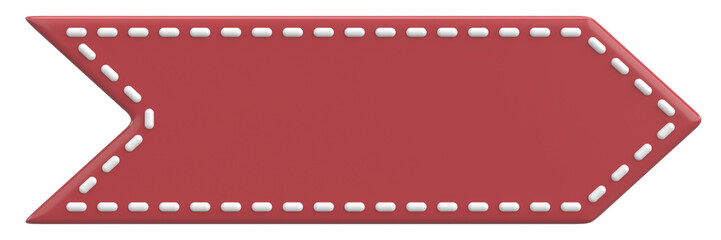 Fototapeta premium 3D button. Price tag. 3D illustration.