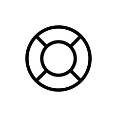 Lifebuoy icon . support help icons	
