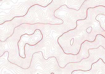 mountainous topography abstract background with terrain lines