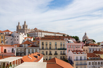Obraz premium Lisbon city old town