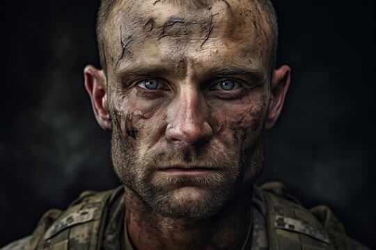 emotionally scared military veteran