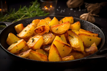 traditional oven-roasted potatoes