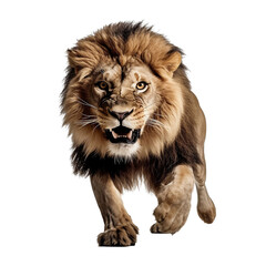 Obraz premium lion isolated on white background