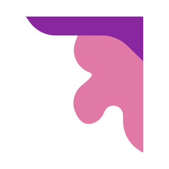 Abstract Blob Corner