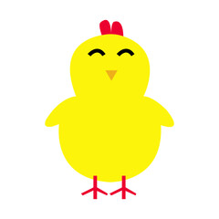 Cute Chick Illustration