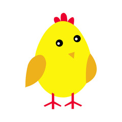 Cute Chick Illustration