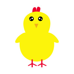 Cute Chick Illustration