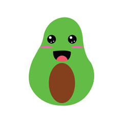 Cute Fruit Avocado