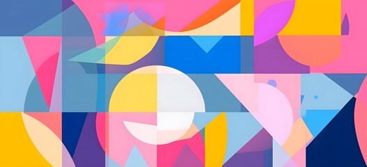 Obraz premium Geometry minimalistic artwork poster background, simple shape and figure. Abstract pattern design