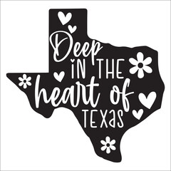 Texas home floral illustration, vector, america,Deep in the heart of texasamerican, cartography, geography, governmen