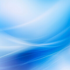 Fototapeta premium Amazing abstract blue wave background of serenu hues