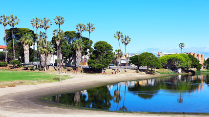 Playa del Rey (Los Angeles), California: Del Rey Lagoon Park in the Playa Del Rey neighborhood of Los Angeles at 6660 Esplande Place