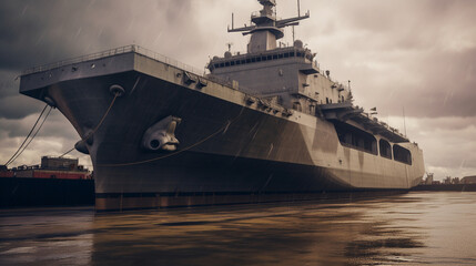 Obraz premium ship in the harbor