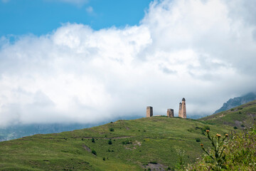 a medieval town-settlement in Ingushetia
