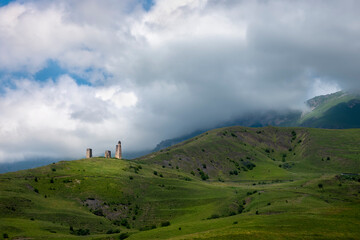 a medieval town-settlement in Ingushetia