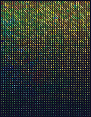 Pixel Art design - neon mosaic pattern, glowing pattern on a dark background. Vector clipart
