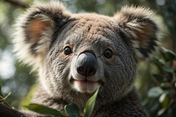 Fototapeta premium koala on tree