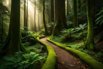 path in the forest generated AI