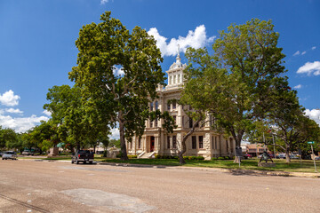 Fototapeta na wymiar Milam County Courthouse, Cameron, Texas
