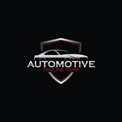 sport car logo template, Perfect logo for business related to automotive industry